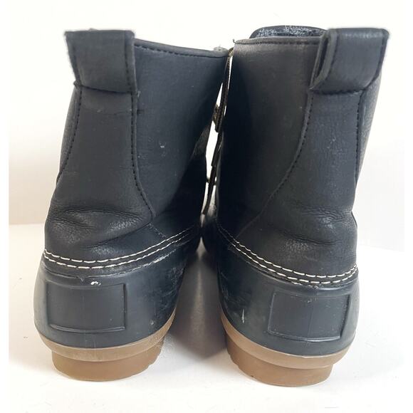 Henry Ferrera Duck Boots Womens 9 Mission 200 Water Resistant Black Gray - Picture 6 of 7